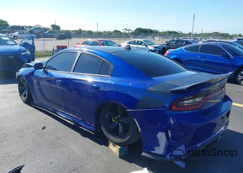 2018 Dodge Charger Daytona Rwd from USA, damaged, VIN 2C3CDXCT8JH329742
